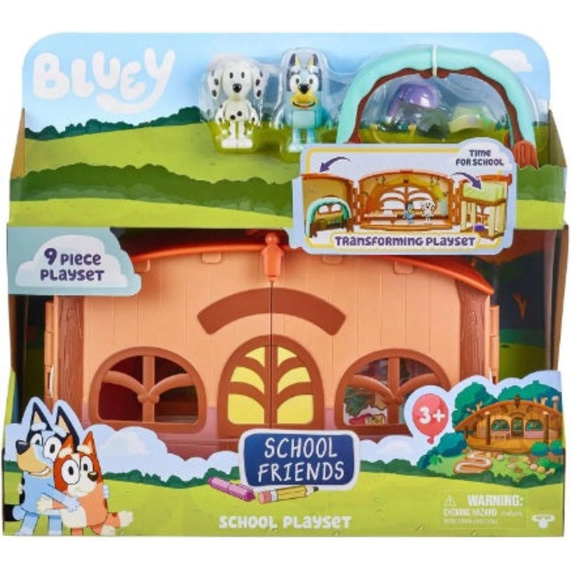 BLUEY 17337 CALYPSOS SCHOOL PLAYSET