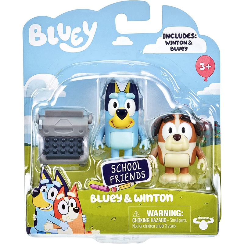 BLUEY 17342 BLUEY & WINTON 2 FIGURE PACK