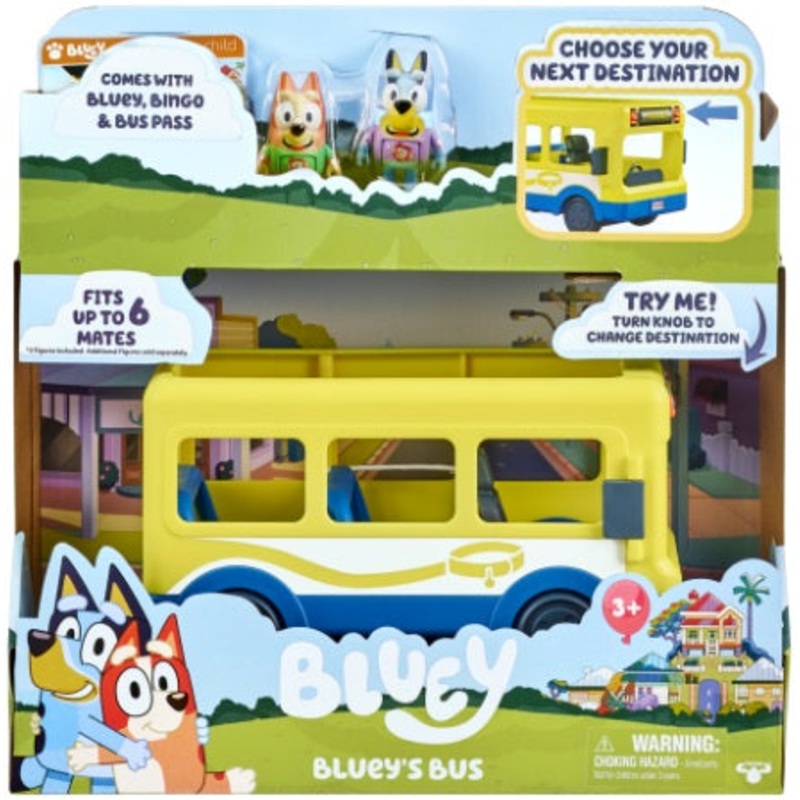 BLUEY 17345 BLUEYS BUS PLAYSET
