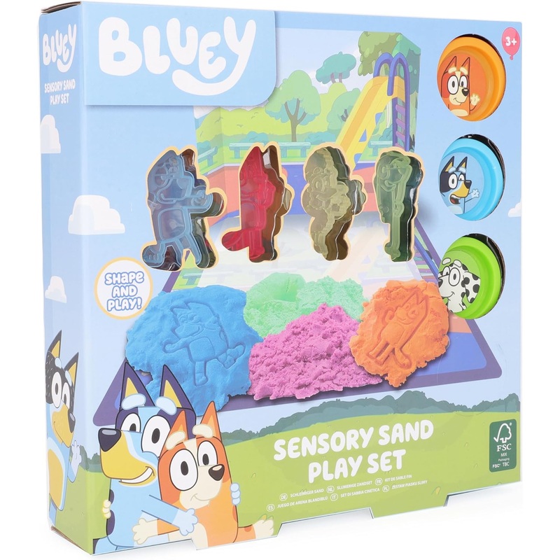 BLUEY SENSORY SAND PLAY SET