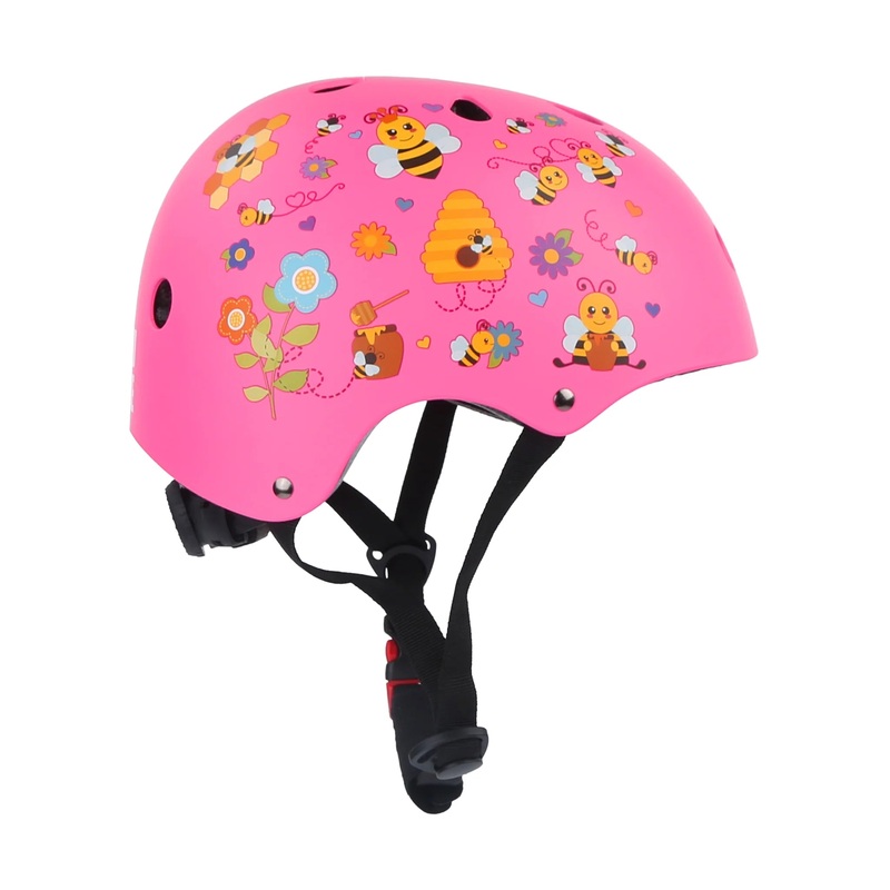 BOLDCUBE SKY001 PINK BEE GARDEN SAFETY HELMET AGE 4 - 8