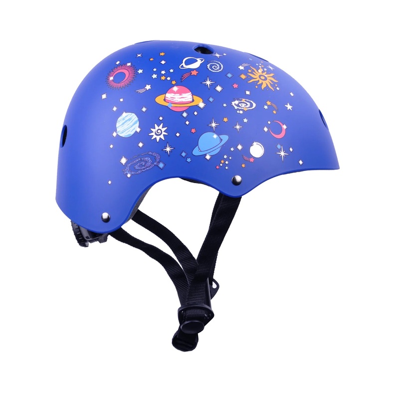 BOLDCUBE SKY003 BLUE GALAXY SKY SAFETY HELMET AGE 4 - 8