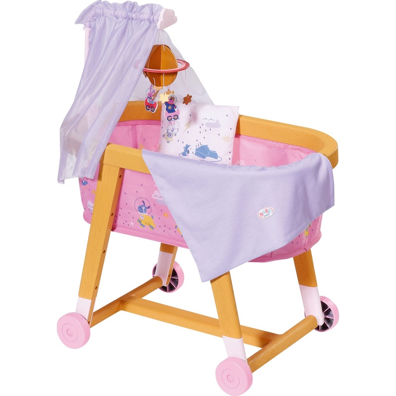 ** 15 OFF ** BABY BORN 829981 BASSINET DOLLS CRIB COT