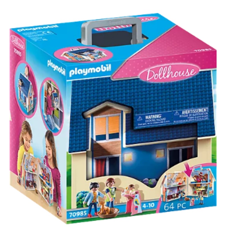** 15 OFF ** PLAYMOBIL 70985 TAKE ALONG FOLDING DOLL HOUSE
