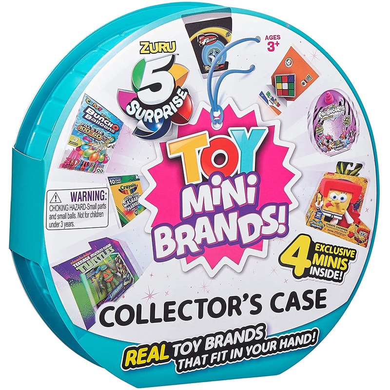5 SURPRISE 7780 TOY MINI BRANDS COLLECTORS CASE