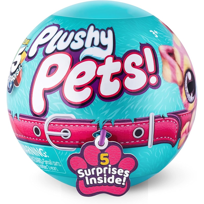 5 SURPRISE PLUSHY PETS BY ZURU