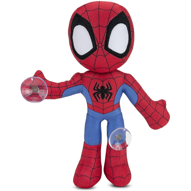 ** 8 OFF** MARVEL SPIDEY AND HIS AMAZING FRIENDS SNF0005 WEB CLINGERS SPIDEY PLUSH