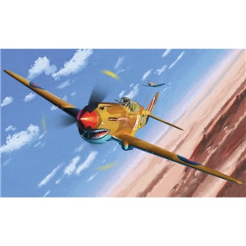 ACADEMY 12235  P-40C Tomahawk IIb "African Ace"  1/48 SCALE