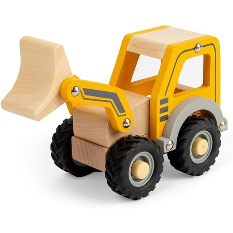 BIGJIGS 36026 WOODEN MINI DIGGER