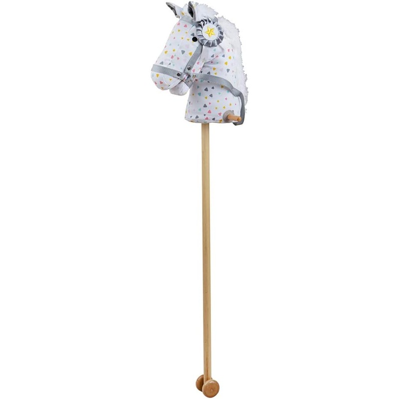 BIGJIGS BJ406 PATTERNED HOBBY HORSE