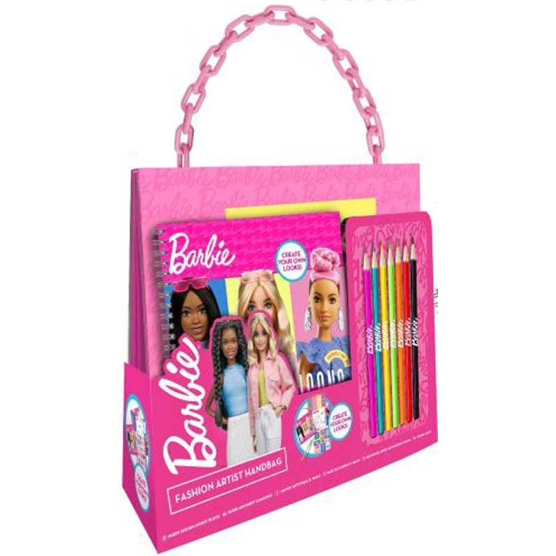 ** SALE ** BARBIE 0154 FASHION ARTIST HANDBAG