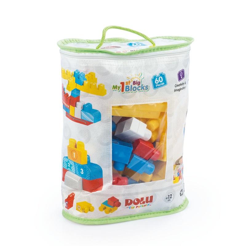 **SALE** DOLU 5019 MY FIRST BIG BLOCKS 60 PIECE BAG