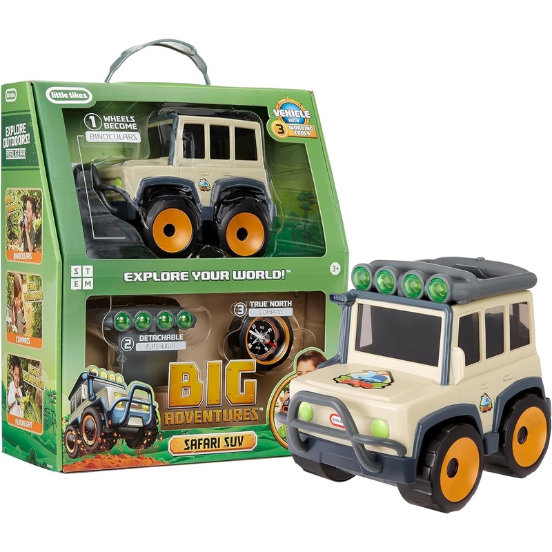 ** SALE** LITTLE TIKES BIG ADVENTURES SAFARI SUV STEM TOY
