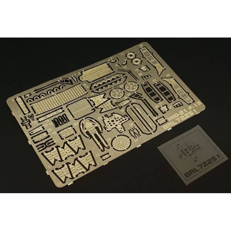 1/72 Etching Set For MiG-21F-13 for Revell