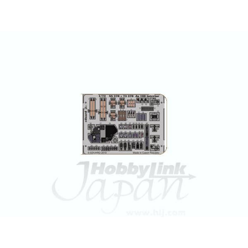 1/72 Ju188 Instrument Panel / Seatbelt (for Hasegawa)