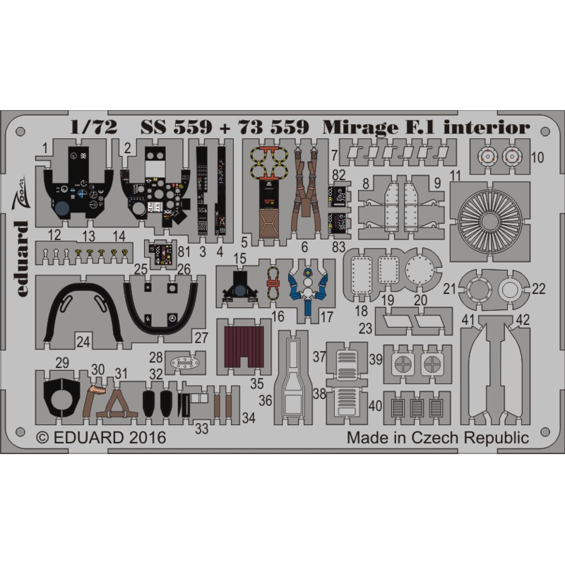 1/72 Mirage F.1 (Special Hobby)
