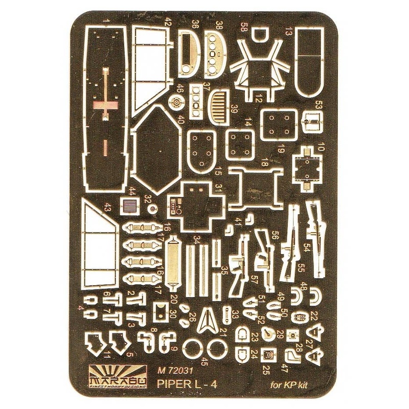 1/72 Piper L-4 Etching Parts Set (KP)