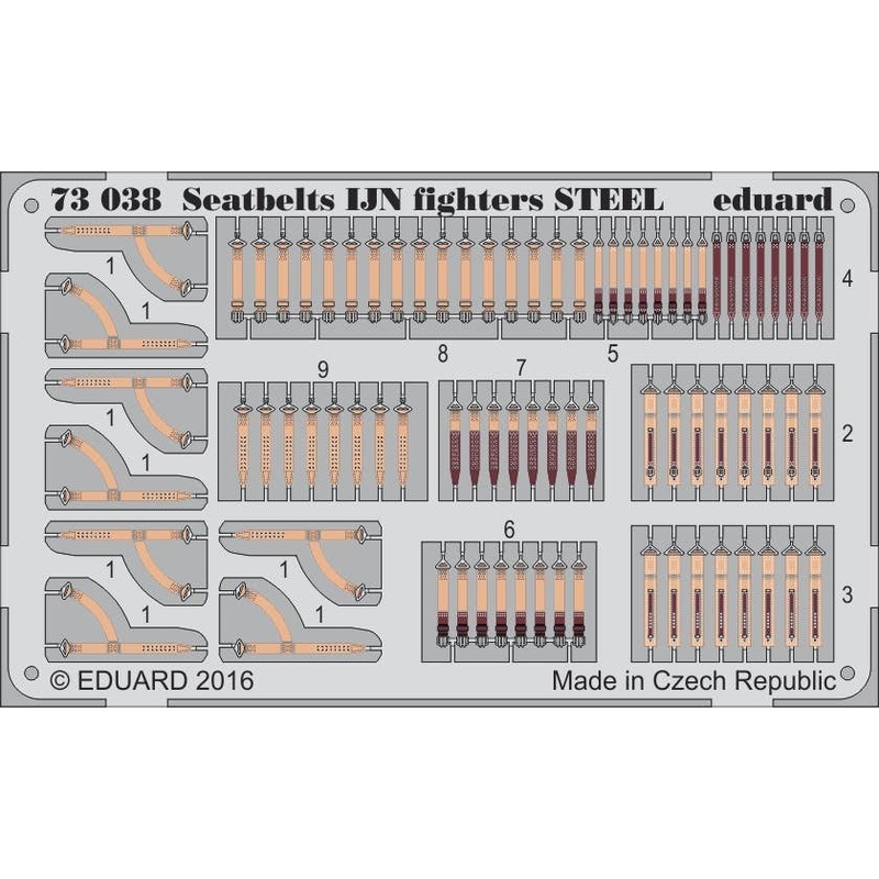 1/72 Seatbelts IJN Fighters Steel
