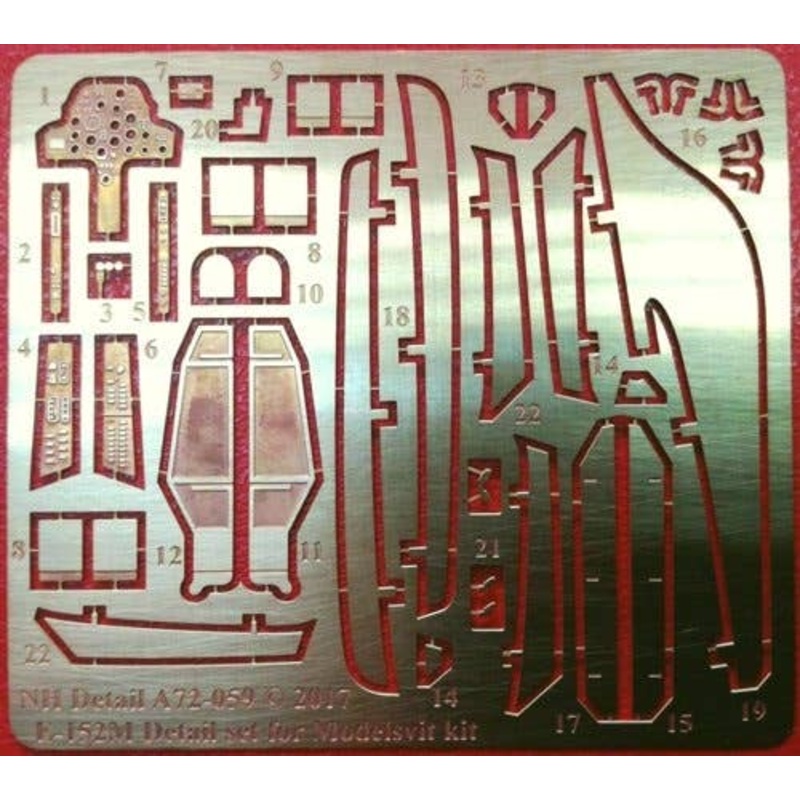 1/72 Ye-152M Flipper Detail Set (for Modelsvit)