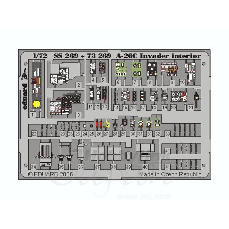 1/72 A-26C interior (for Italeri)