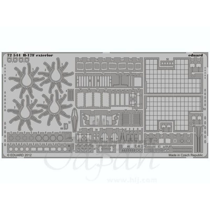 1/72 B-17F Exterior (Revell)