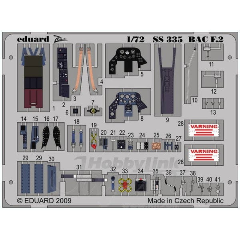 1/72 BAC Lightning F.2 S.A. (for Trumpeter)