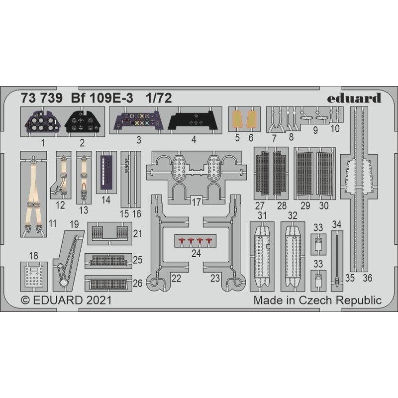 1/72 Bf 109E-3 (for Special Hobby)