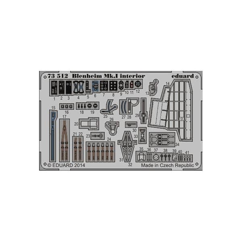 1/72 Blenheim Mk.I Interior S.A. (for Airfix)