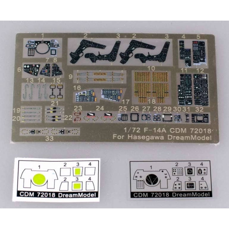 1/72 Cockpit for F-14A (for Hasegawa)