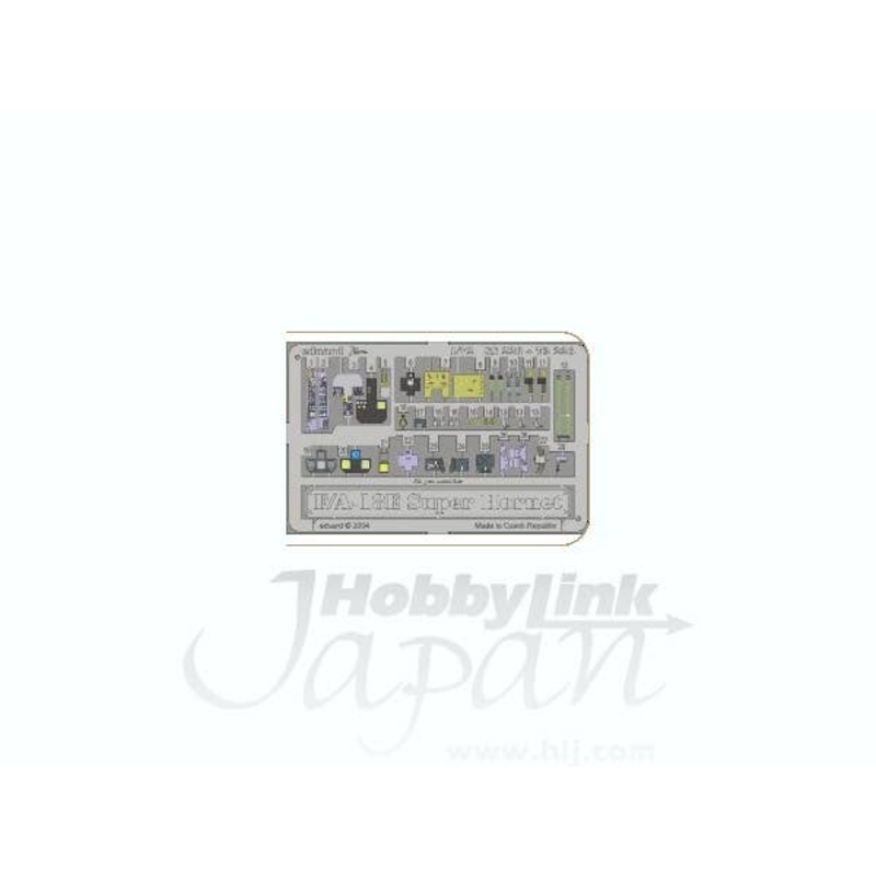 1/72 F-18E Super Hornet  Zoom Color PE (for Hasegawa)