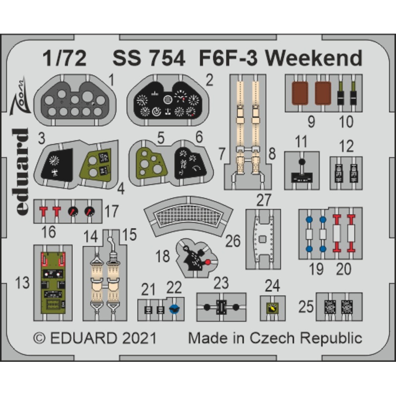 1/72 F6F-3 Weekend for Eduard