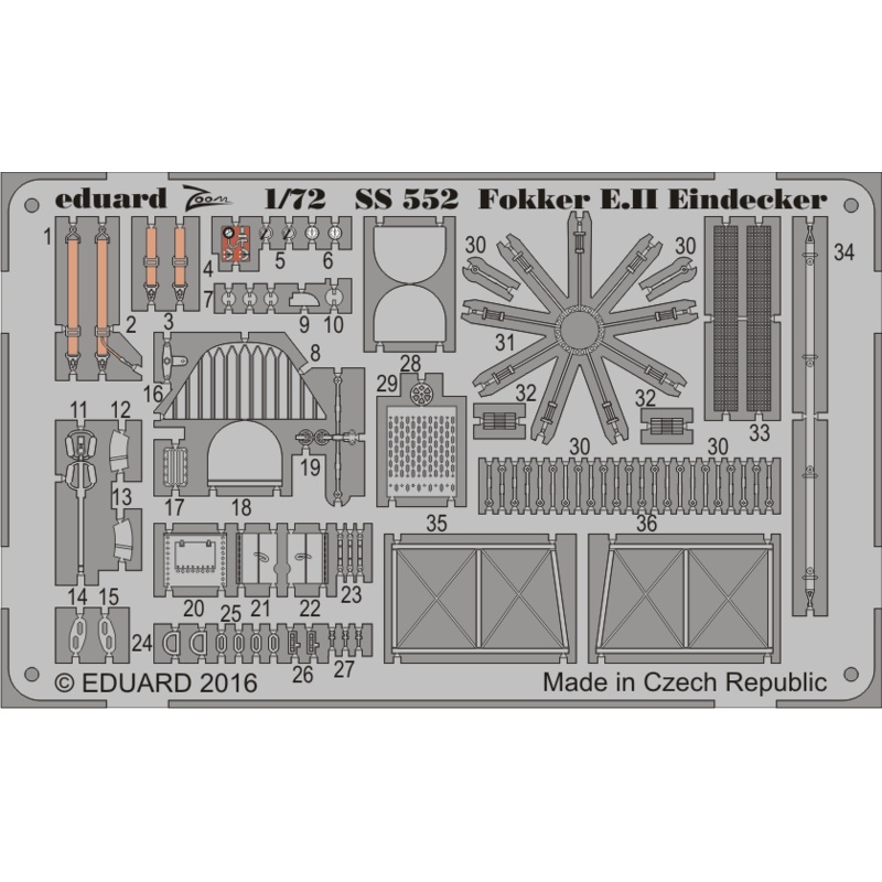 1/72 Fokker E.II Eindecker (for Airfix)