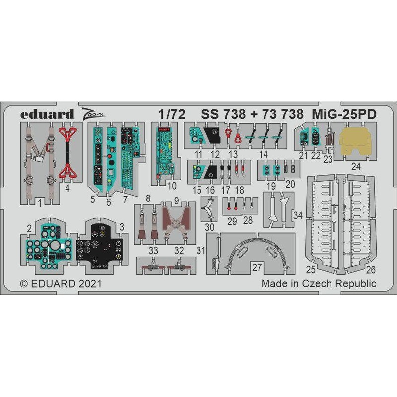1/72 MiG-25PD (for ICM)