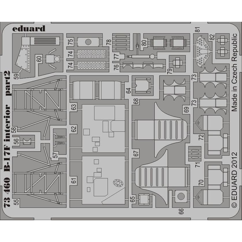 1/72 B-17F Interior S.A. (Revell)