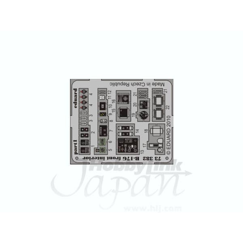 1/72 B-17G Front Interior (for Revell)