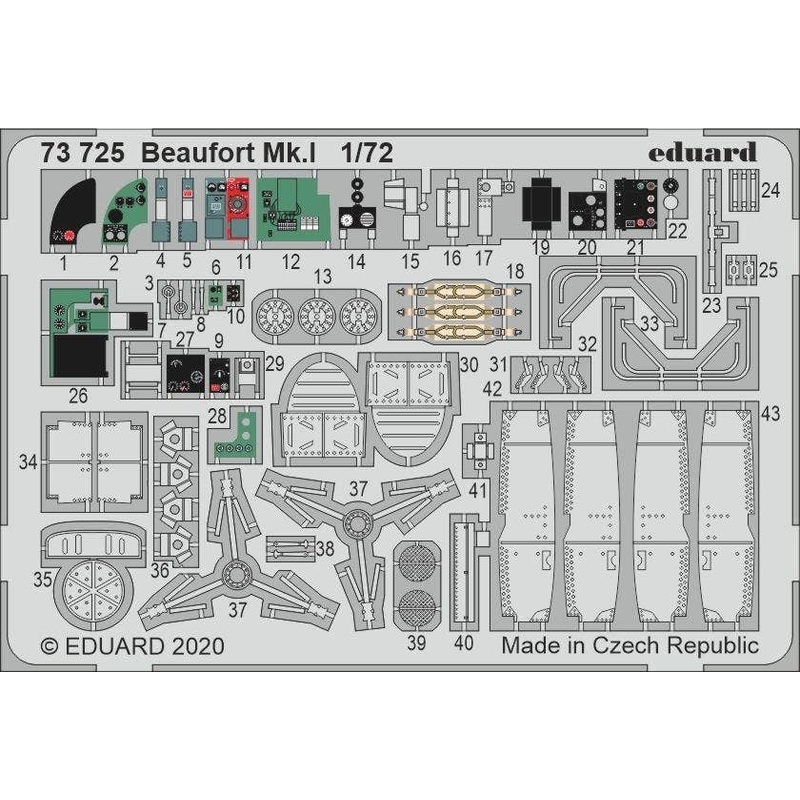1/72 Beaufort Mk.I (for Airfix)