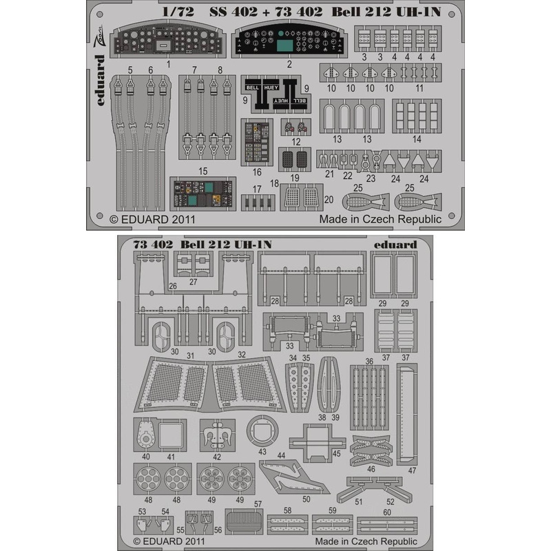 1/72 Bell 212UH-1N (for Revell)