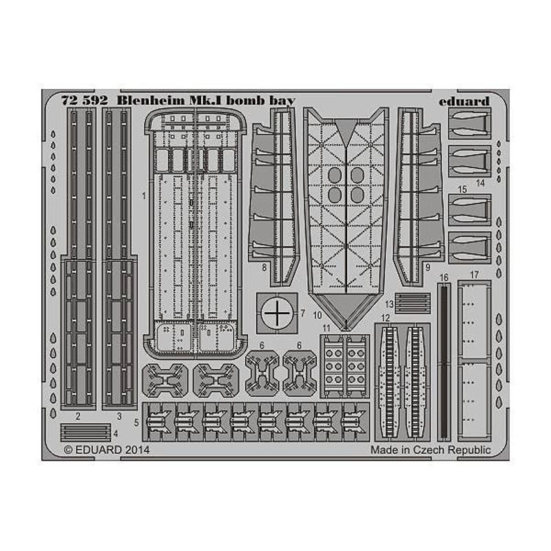 1/72 Blenheim Mk.I Bomb Bay (for Airfix)