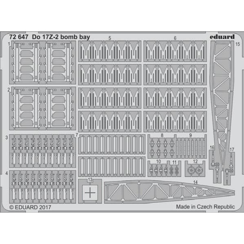 1/72 Do 17Z-2 Bomb Bay (ICM)