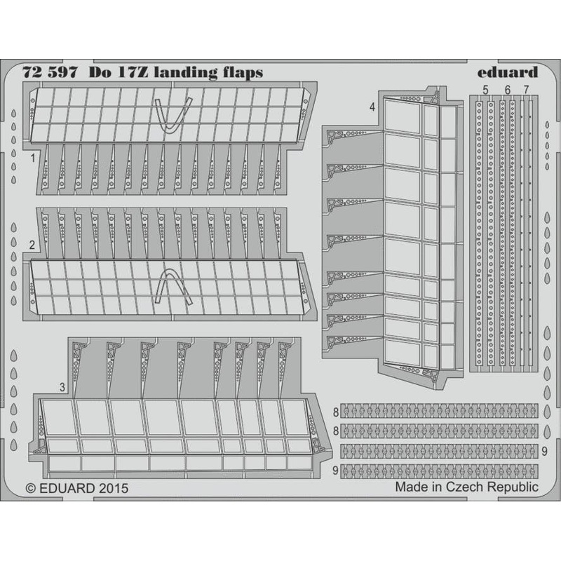 1/72 Do 17Z Landing Flaps