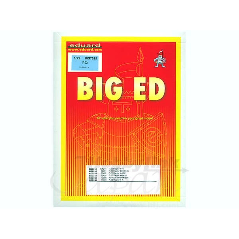 1/72 F-22 (for Revell) Big Ed set