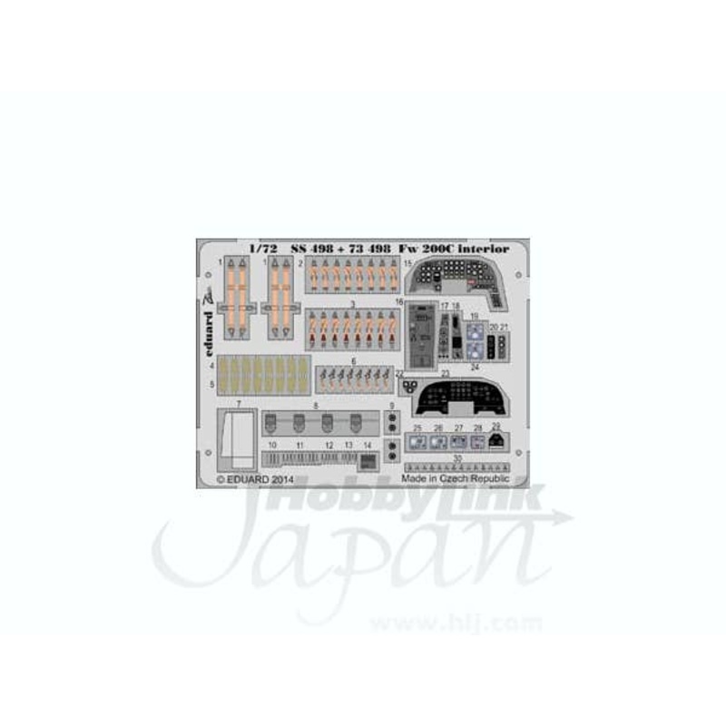 1/72 Fw 200C Interior S.A. (for Trumpeter)