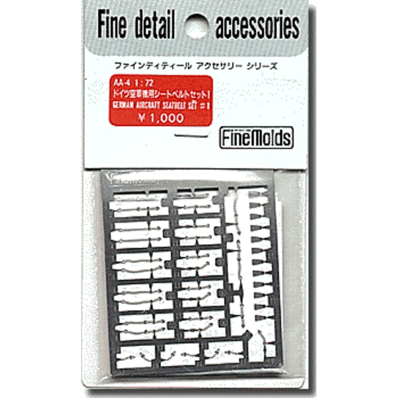 1/72 German Aircraft Seatbelt Set 1