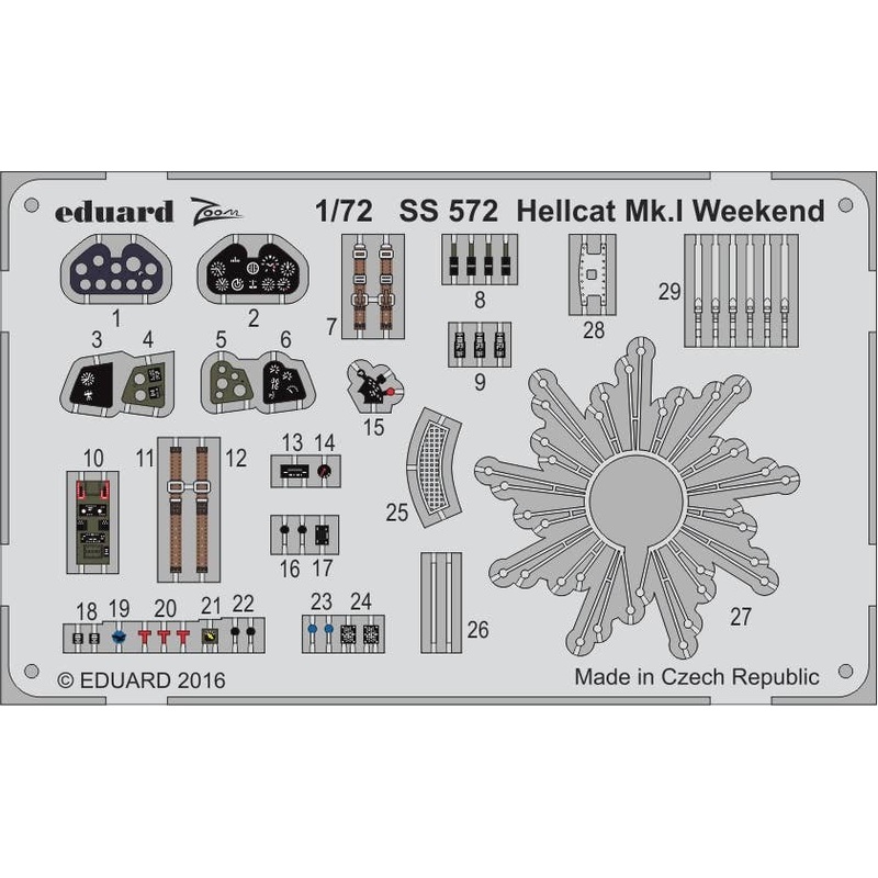 1/72 Hellcat Mk. I Weekend (Eduard)