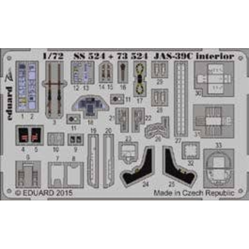 1/72 JAS-39C S.A. Parts Set (for Revell)