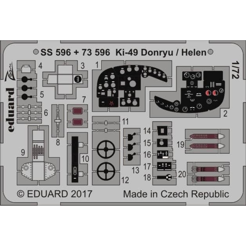 1/72 Ki-49 Donryu / Helen (for Hasegawa)