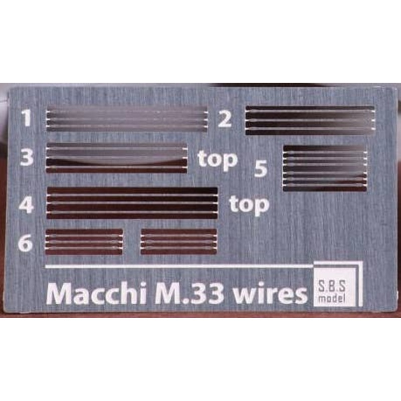 1/72 Macchi M 33 rigging wire set