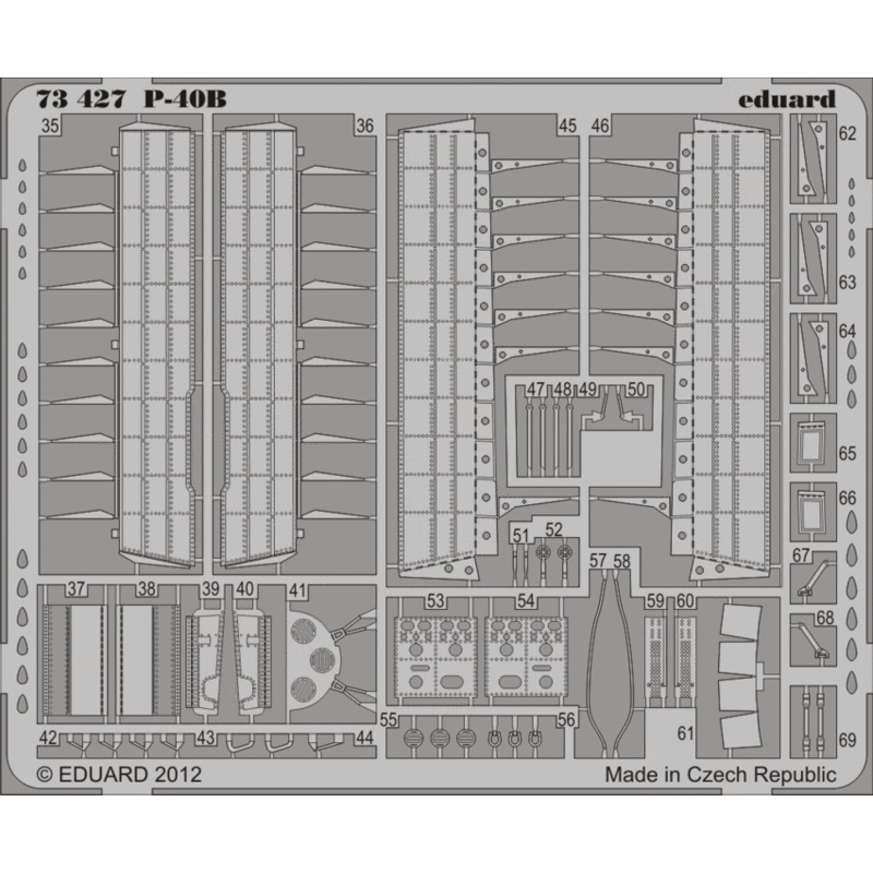 1/72 P-40B S.A (for Airfix)