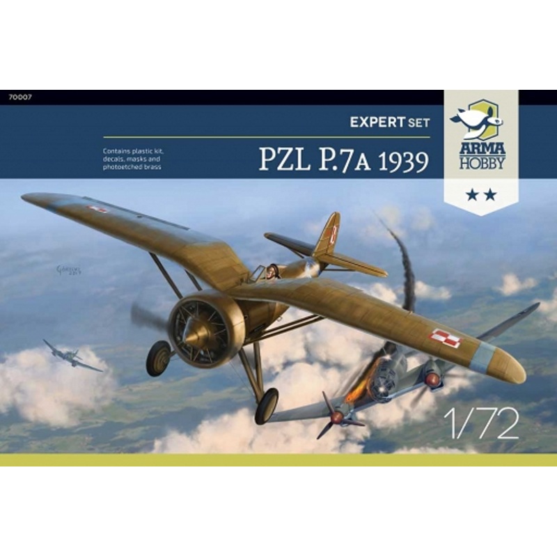 1/72 PZL P.7a Expert Set 1939