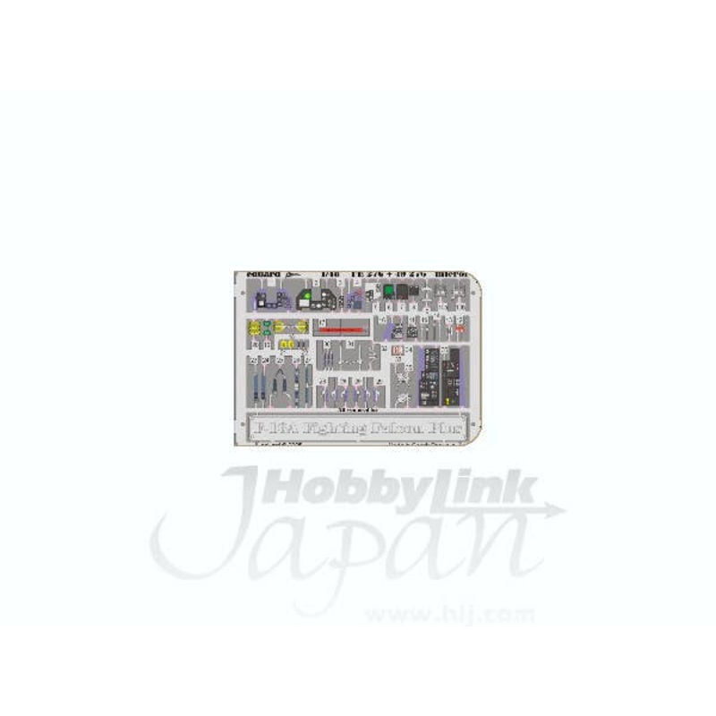 1/48 F-16A Plus Interior Zoom Etching S.A (for Hasegawa)